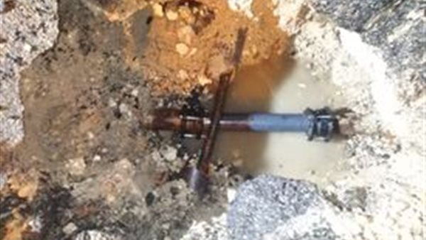 إصلاح كسر ماسورة