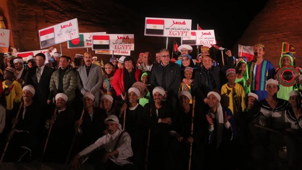 الاحتفال بظاهرة تعامد