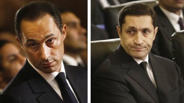 علاء وجمال مبارك