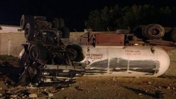 انقلاب سيارة فنطاس