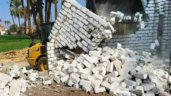 ازالة تعديات بسوهاج