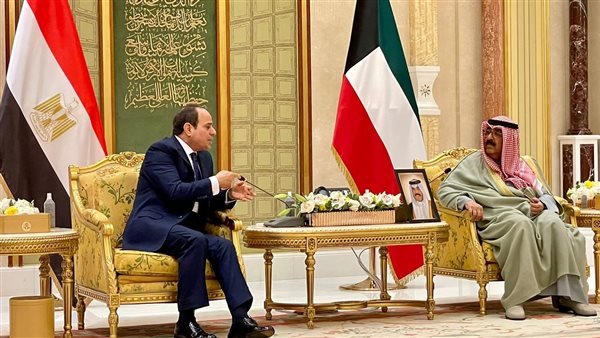 السيسي مع ولي العهد