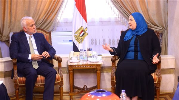 وزيرة التضامن ونظيرها