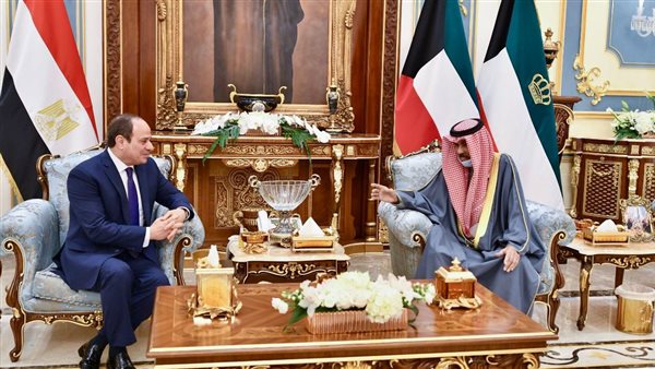 السيسي وأمير الكويت