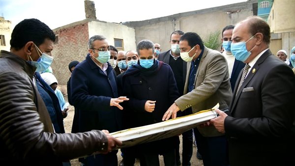 محافظ الغربية يتفقد