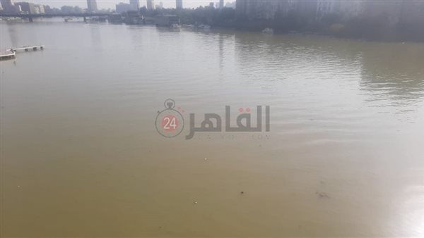 تغير لون نهر النيل