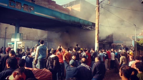 حريق المحطة 