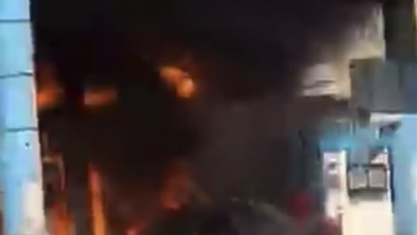 جانب من الحادث 