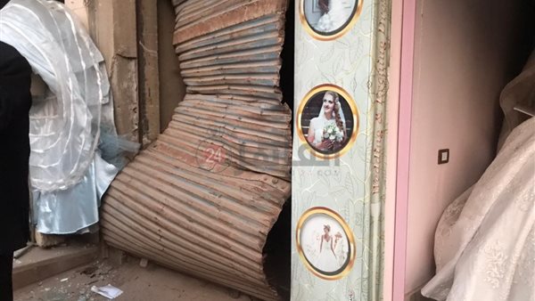 تضرر المحلات 