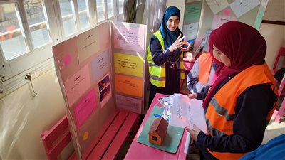 استمرار فعاليات معرض أيسف للهندسة 2022 بمشاركة 97 طالبًا بمدارس البحر الأحمر