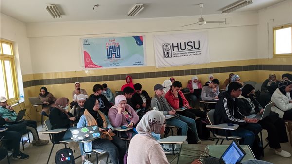 طلاب جامعة حلوان