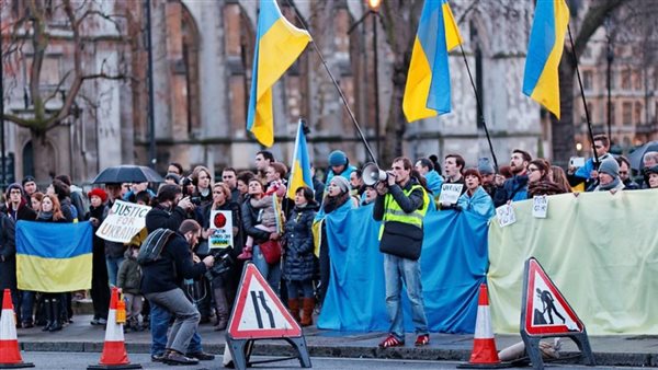 جانب من الاحتجاجات