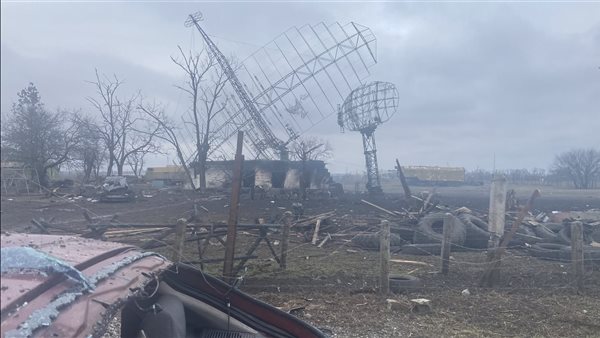 قصف أوكرانيا