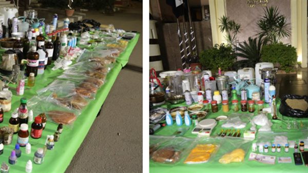 المضبوطات المتهم