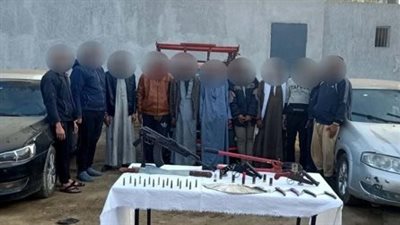 ضبط تشكيل عصابي تخصص في سرقة الماشية بالمنوفية