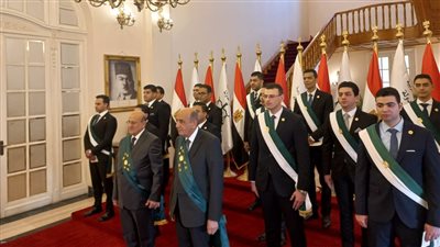 رئيس مجلس الدولة للمساعدين الجدد: نوصيهم بالبحث والجدية والدراسة والالتزام بالتقاليد القضائية العريقة