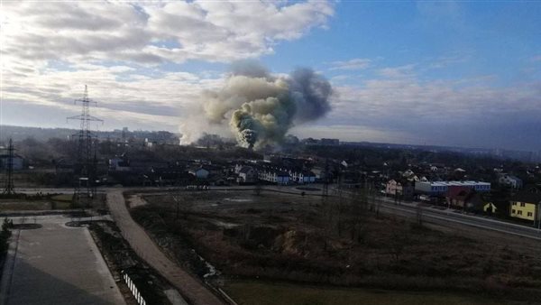 انفجار في أوكرانيا