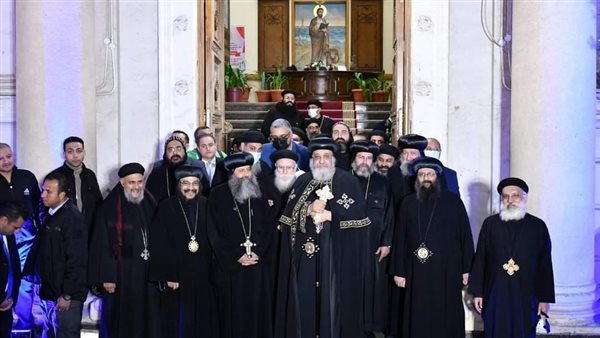 البابا تواضروس خلال