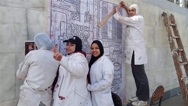 تلوين نفق الشهيد