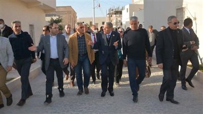 محافظ المنيا يستقبل وفد لجنة الإدارة المحلية بمجلس النواب