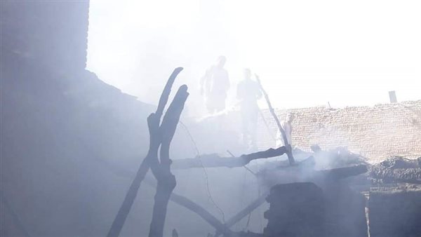 حريق في منزل - صورة