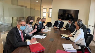 وزيرة البيئة تبحث مع نظيرتها الفنلندية رئاسة المسار الثالث لأجندة 2030 لاستكهولم+50