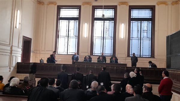 جلسة محاكمة متهمين