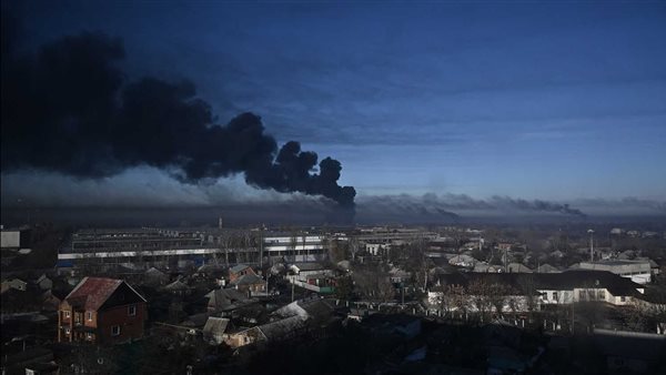 القصف الروسي على