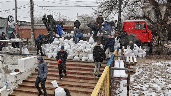 مساعدات للمتضررين