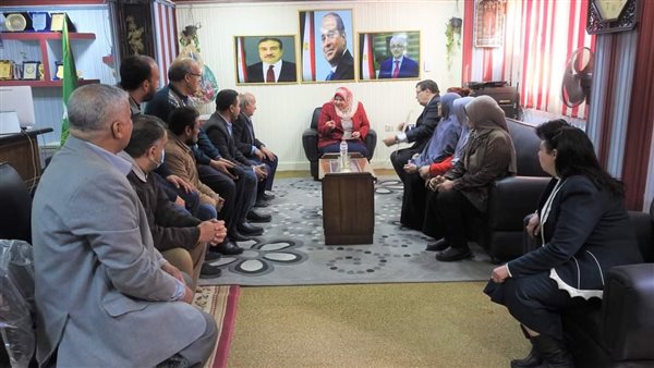 اجتماع بمديرية التربية