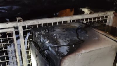 ماس كهربائي.. السيطرة على حريق محدود في مستشفى الصدر بإمبابة | صور