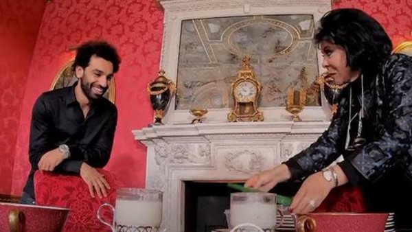 محمد صلاح في لقائه