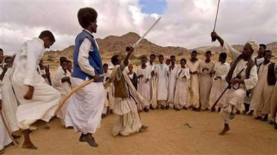 عقد القران باللغة البجاوية والاحتفال برقصات السيرة والهوسيت.. إطلالة على طقوس الزواج في حلايب| فيديو وصور