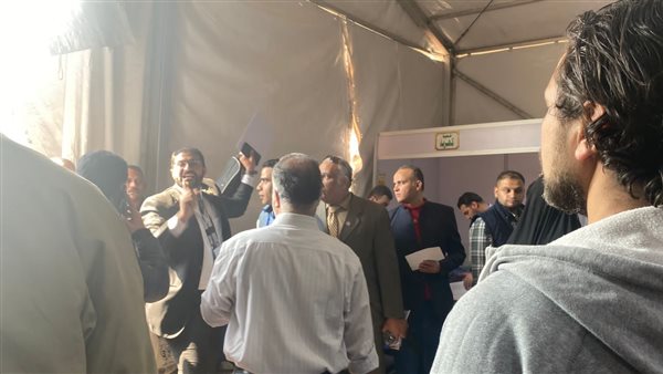 لحظة ضبط المحامي