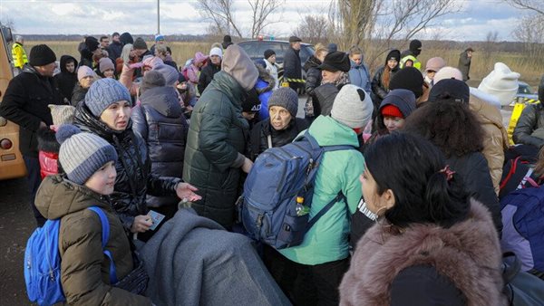 اللاجئون الأوكرانيون