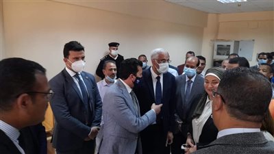 10 صور ترصد زيارة وزير الشباب إلى محافظة الأقصر