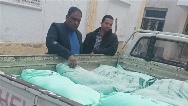 ضبط شكاير دقيق مهربة