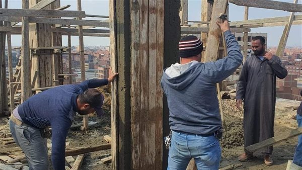 بناء مخالف بالقليوبية