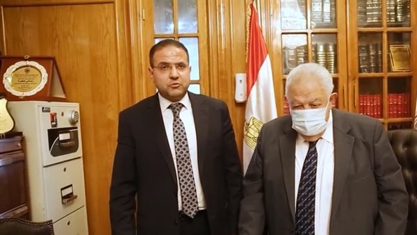 نقيب غرب طنطا مع