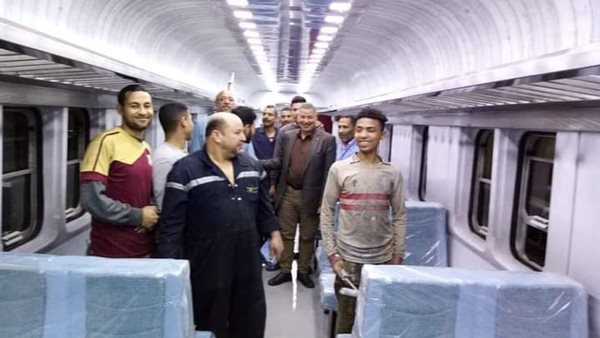 أعمال تجديد قطارات