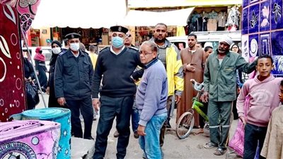 ضبط 2 مقهى يقدم الشيشة لرواده وسط مدينة الأقصر | صور