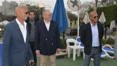 الملك أحمد فؤاد الثاني يزور نادي الجزيرة | صور