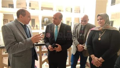 وكيل تعليم المنيا يفتتح المعرض السنوي الأول للكتاب المدرسي