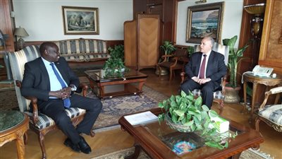 وزير الري لنظيره السوداني: أنشأنا محطات توفر مياه الشرب النقية لسكان القرى المحيطة بمدينة جوبا