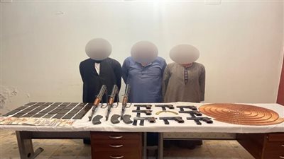 آلي وذخائر ومخدرات.. سقوط 3 متهمين بحوزتهم 11 قطعة سلاح ناري بالمنيا