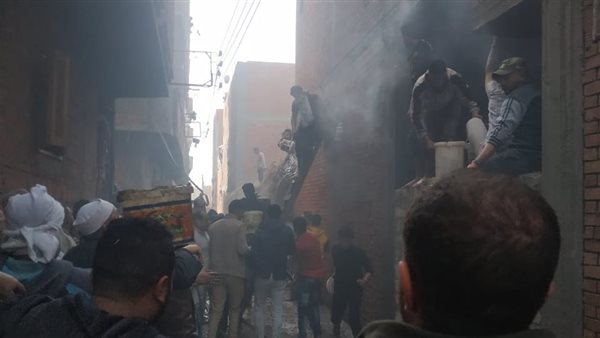 حريق 3 منازل بالشرقية