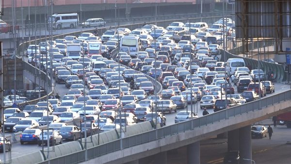 الزحام المروري بالقاهرة