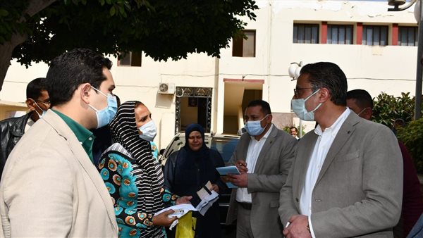 محافظ الفيوم يتفقد