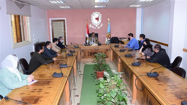 خلال زيارة الوفد