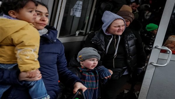 لاجئون أوكرانيون